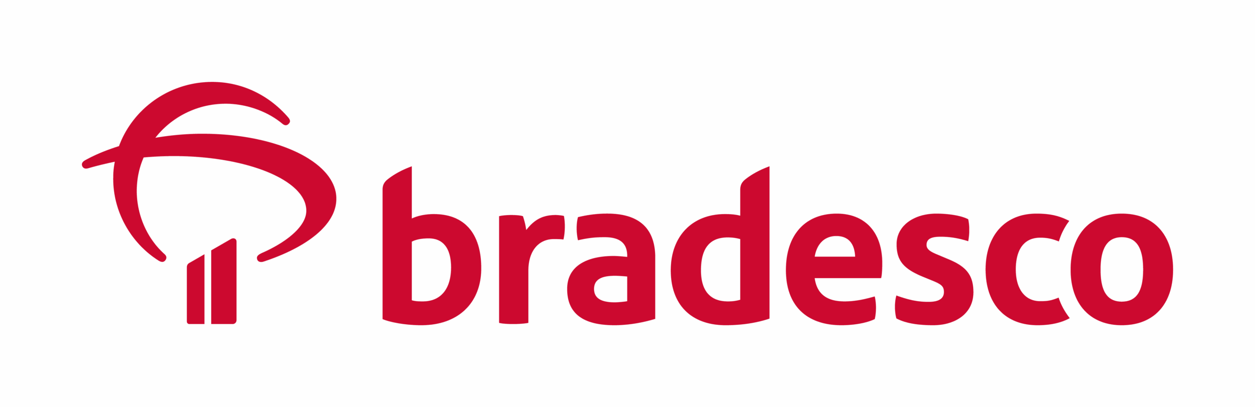 Banco Bradesco logo (horizontal)